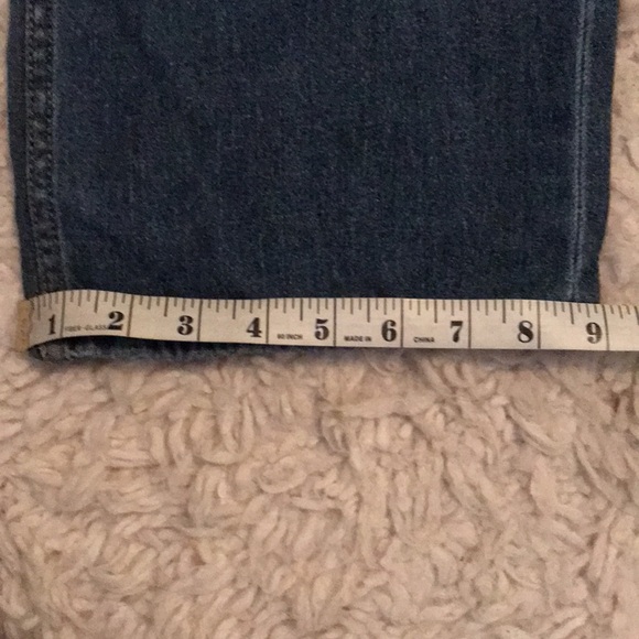 Levis High Loose Cropped Denim Jeans size 24 - Picture 5 of 10